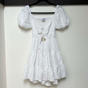 Princess Polly Campbell Mini Dress Short Sleeve